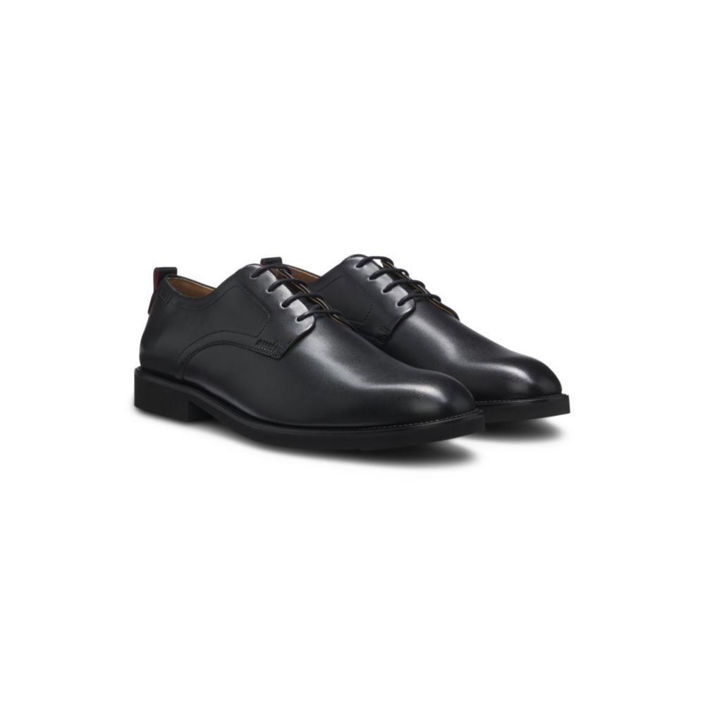 Zapatos de cordones de cuero
