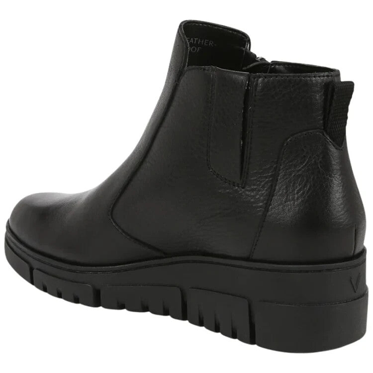 Botines de mujer impermeables color negro
