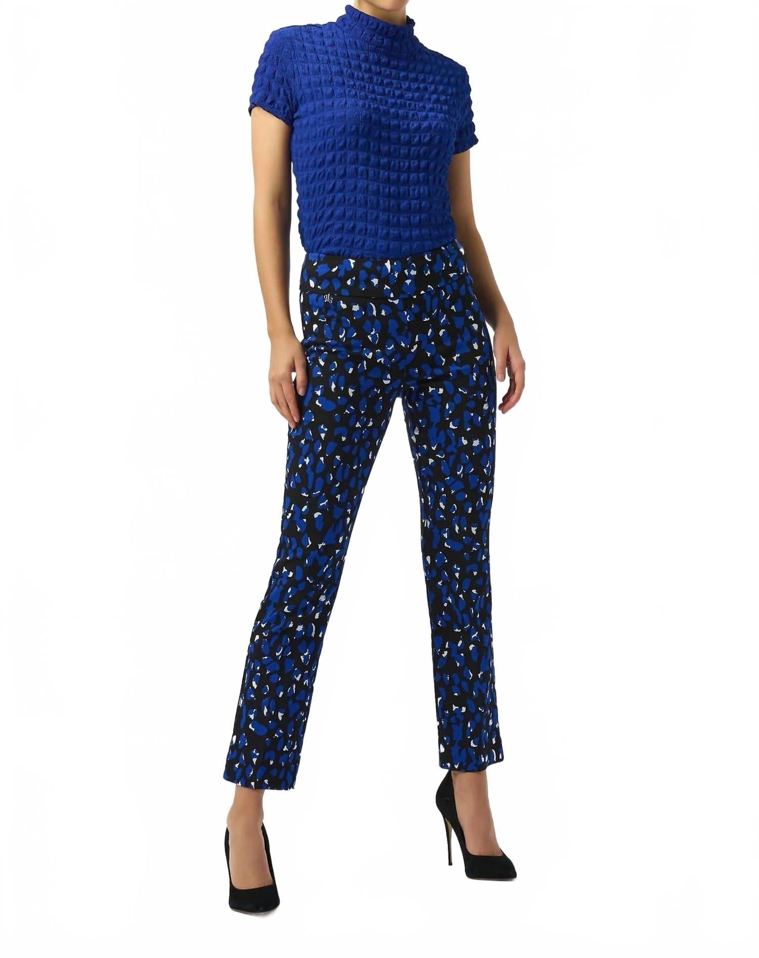 Top color azul