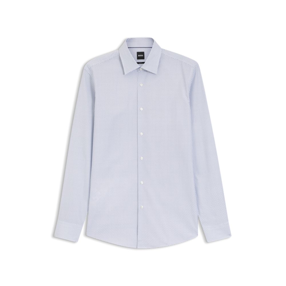 Camisa de corte ajustado con estampado