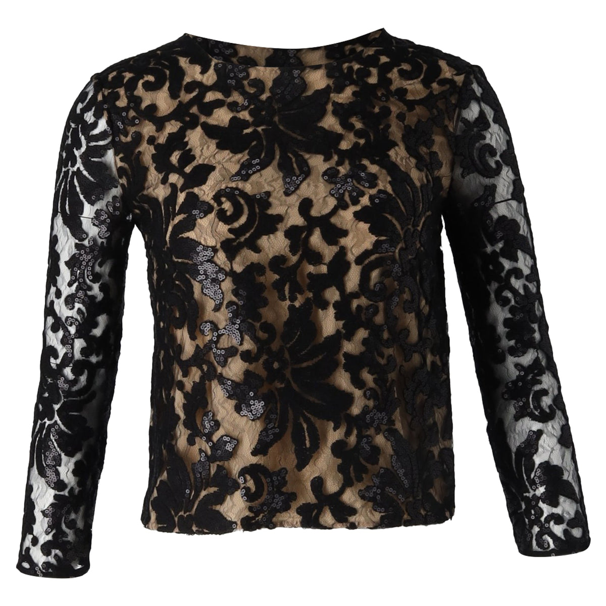 Top color negro