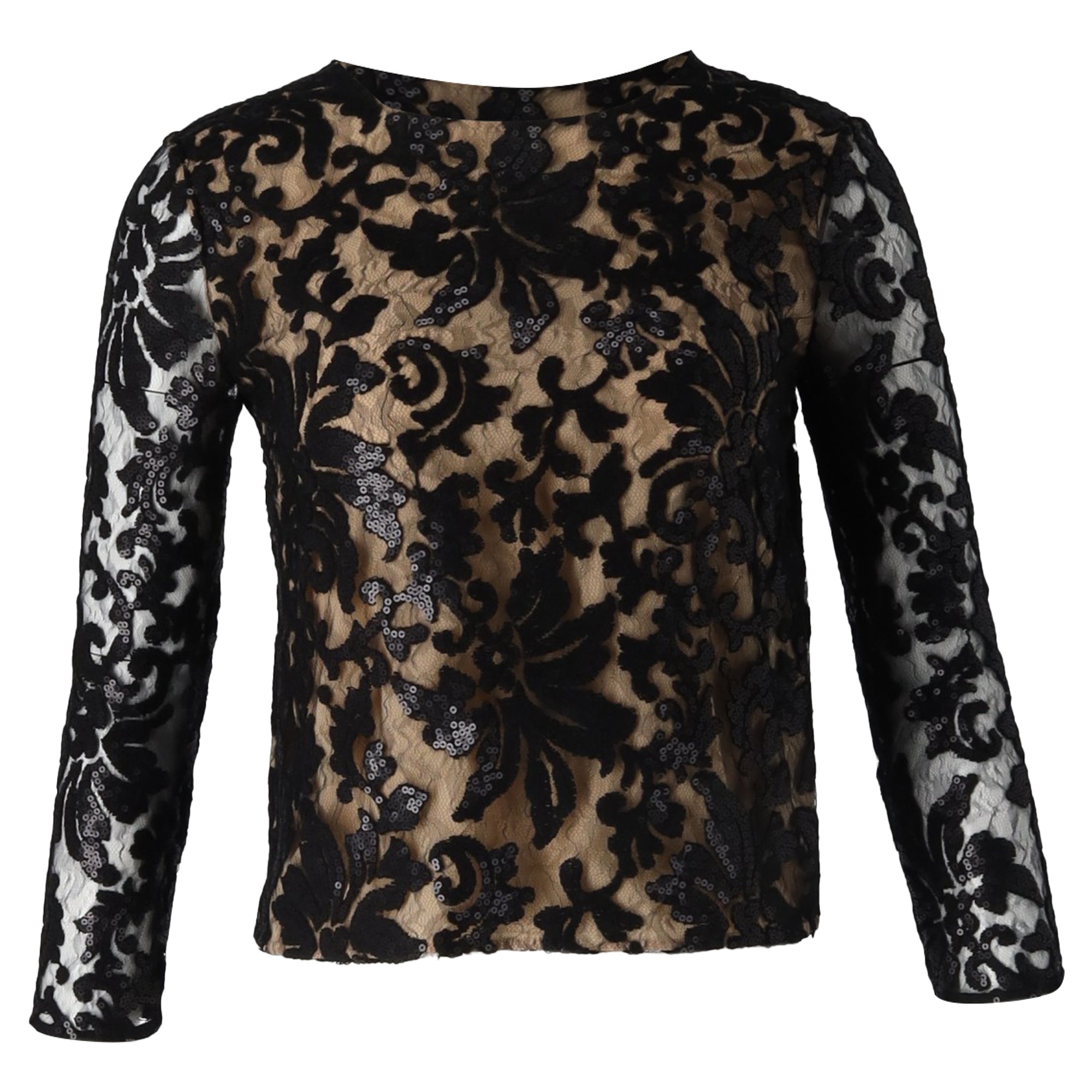 Top color negro