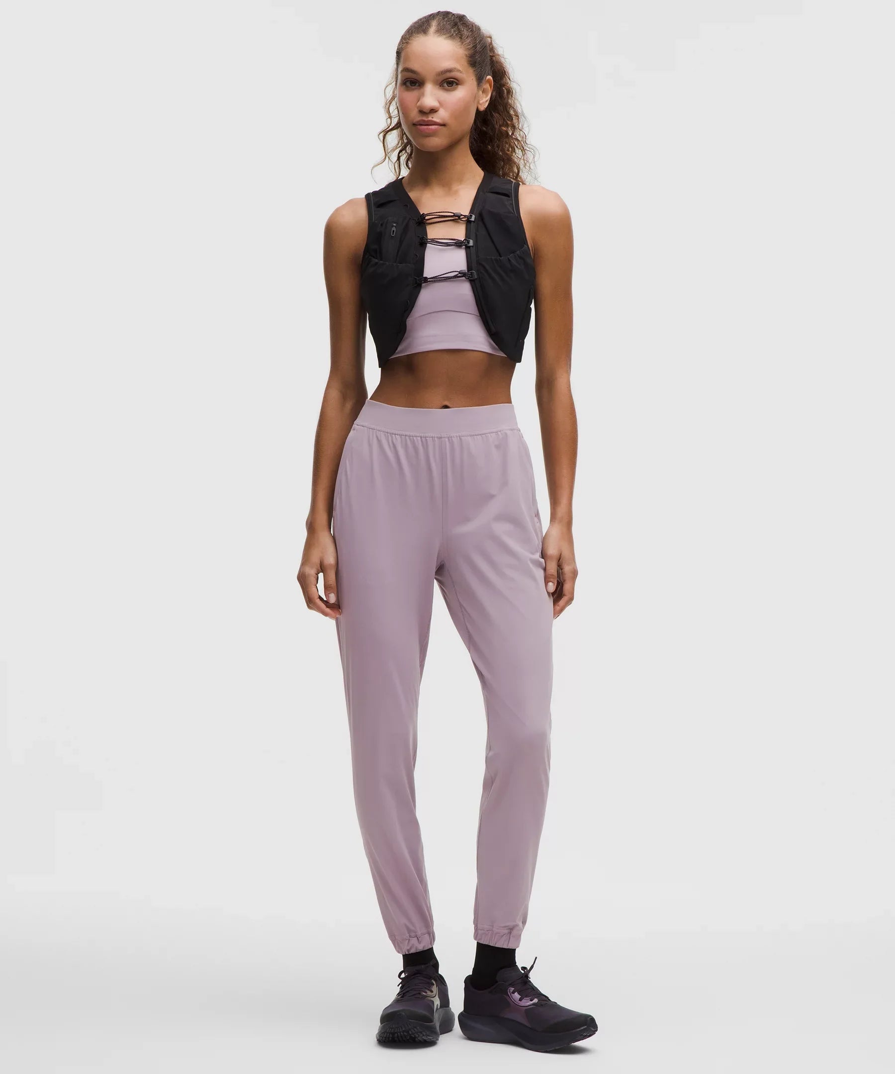 Pantalón deportivo de tiro alto