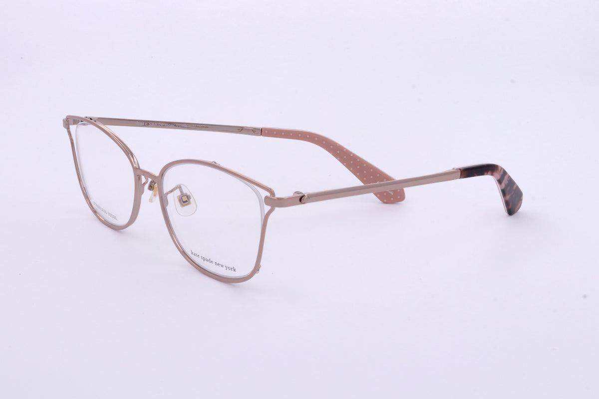Gafas 52 mm color rosado y dorado