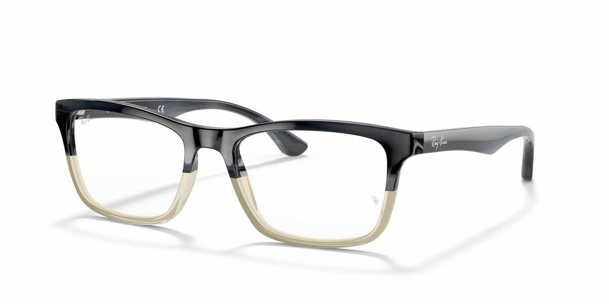 Montura para gafas de hombre color gris