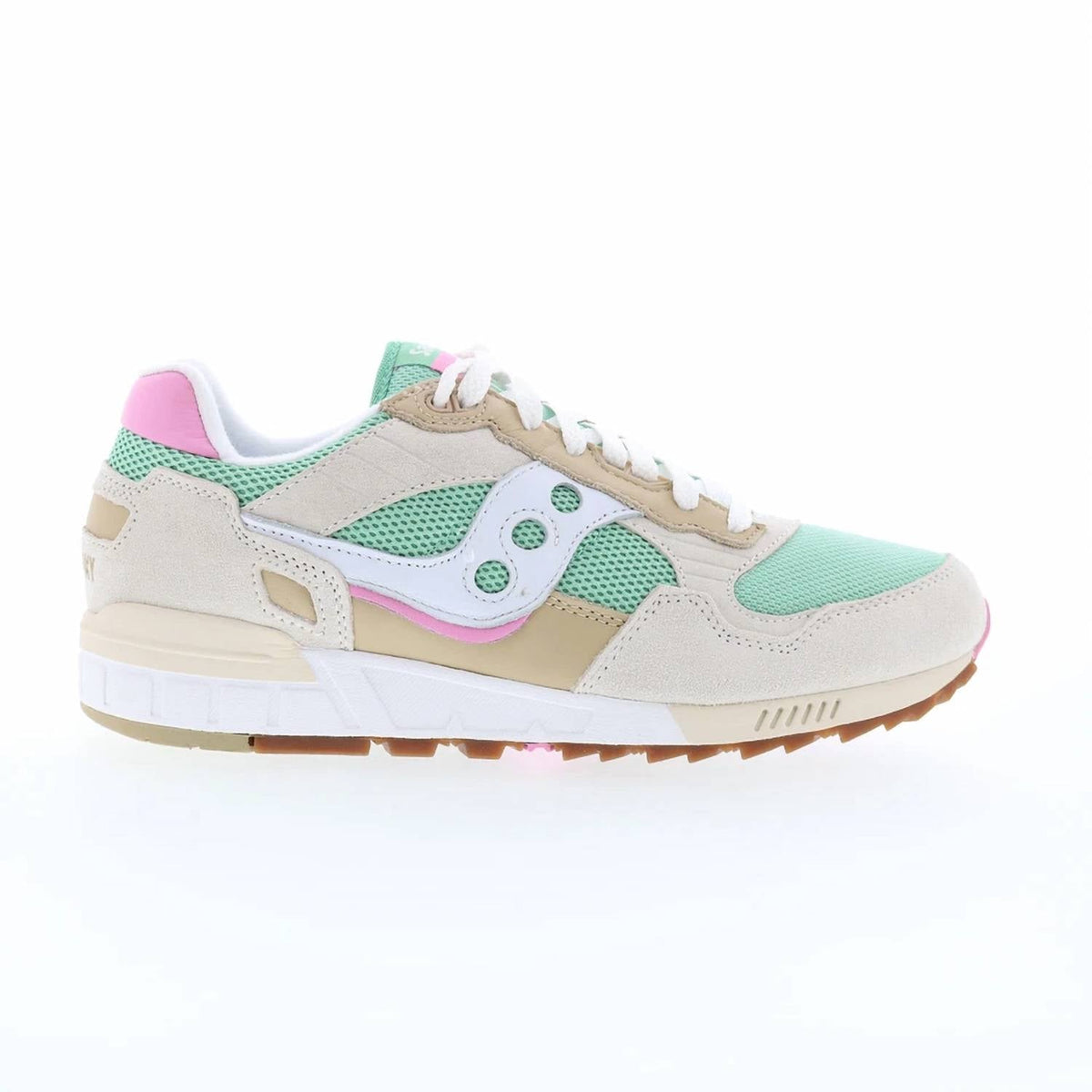 Tenis de hombre color blanco y rosado