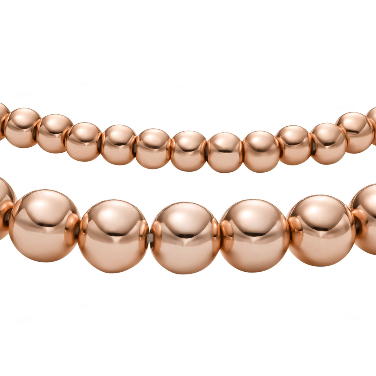 Pulsera de mujer color oro rosa