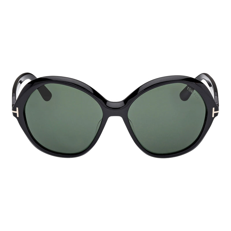 Gafas color negro y verde