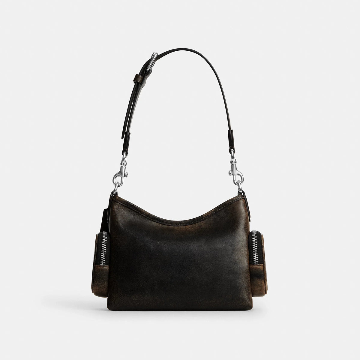 Bolso de hombro de cuero