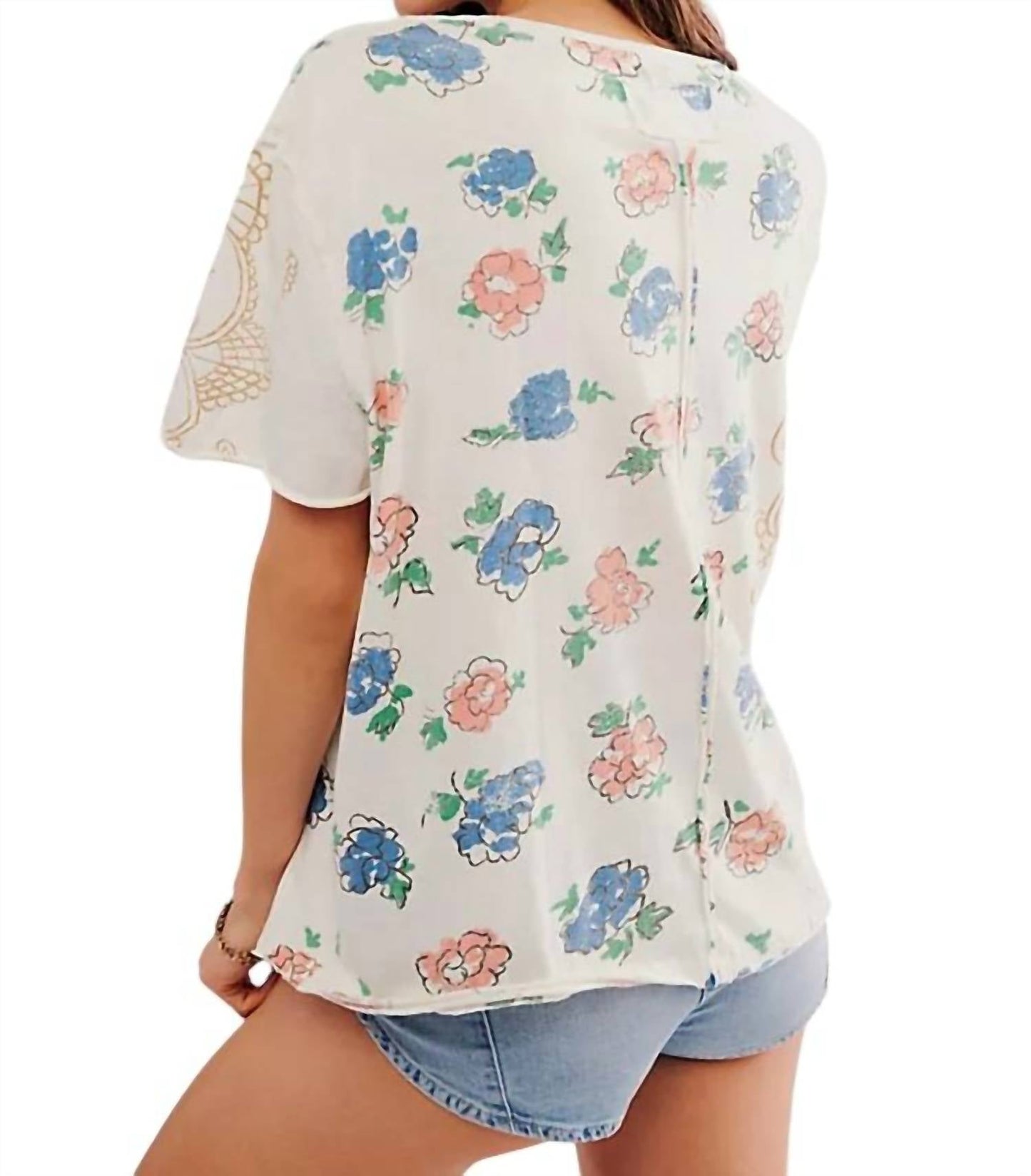 Camiseta color marfil