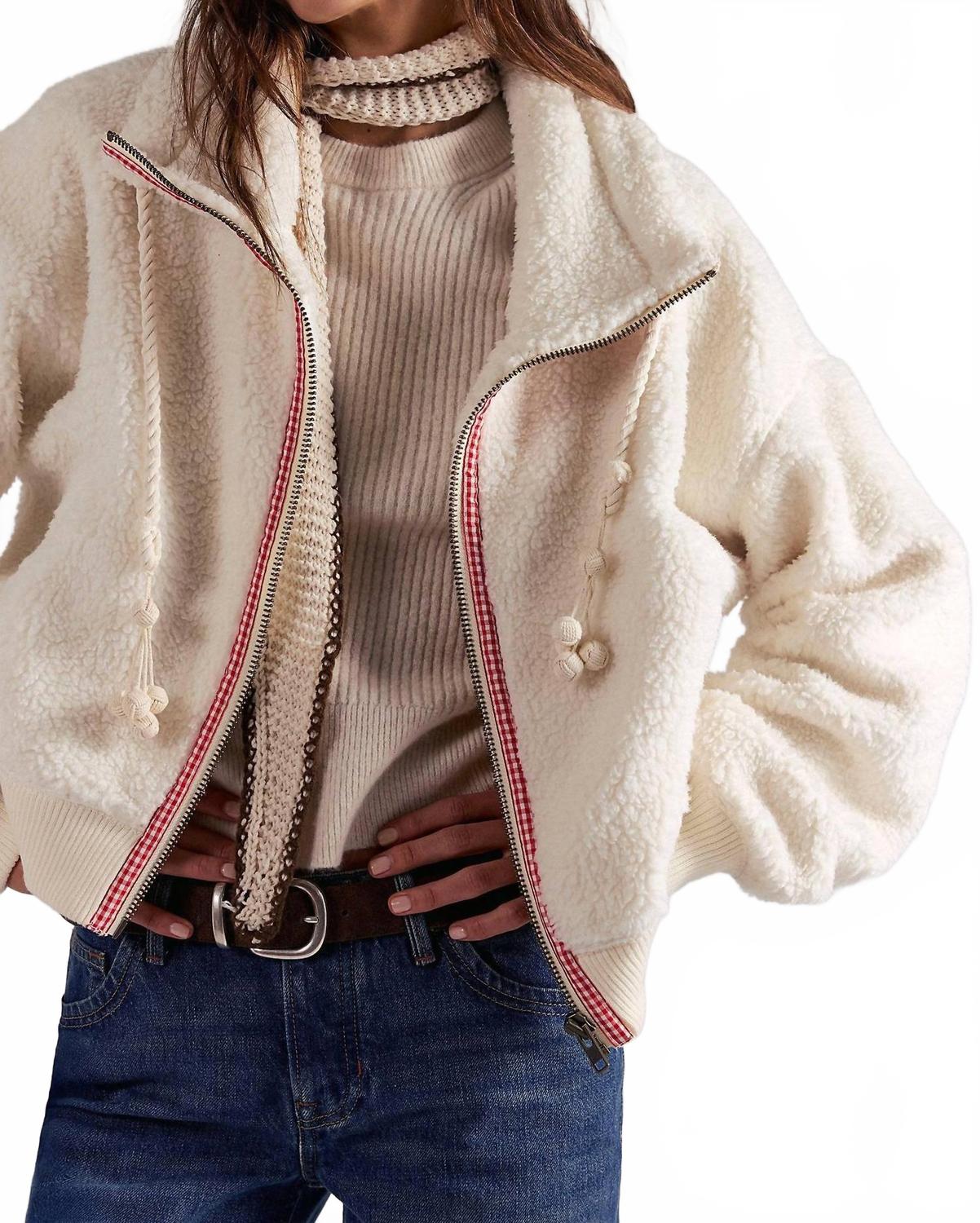 Chaqueta color blanco