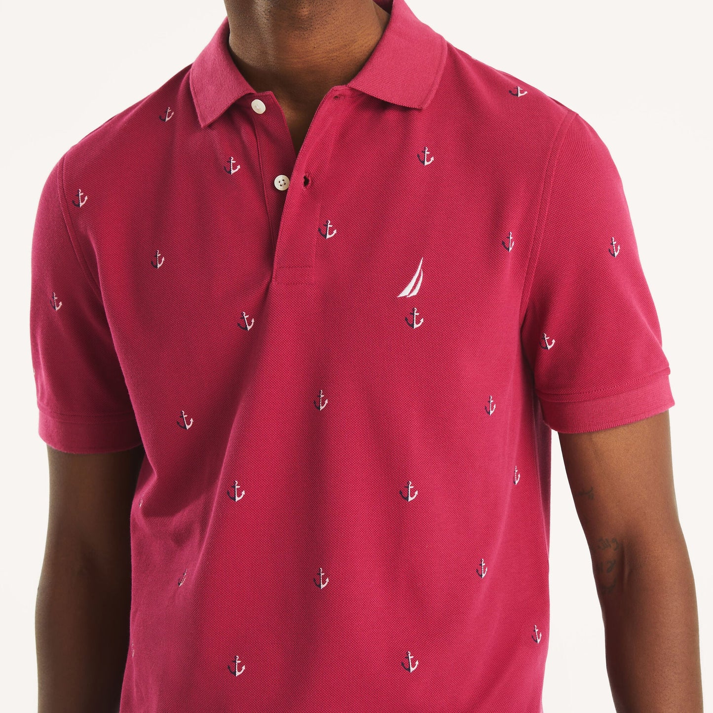 Polo de hombre con estampado