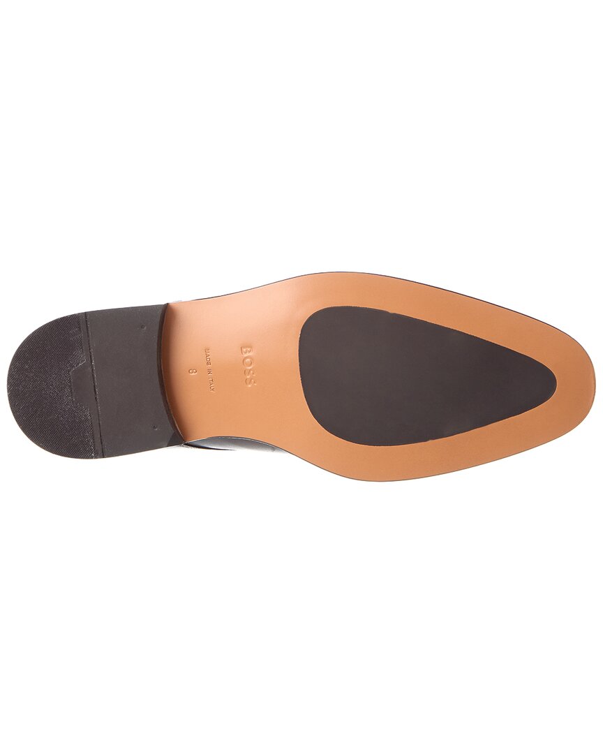Zapatos de cordones de cuero