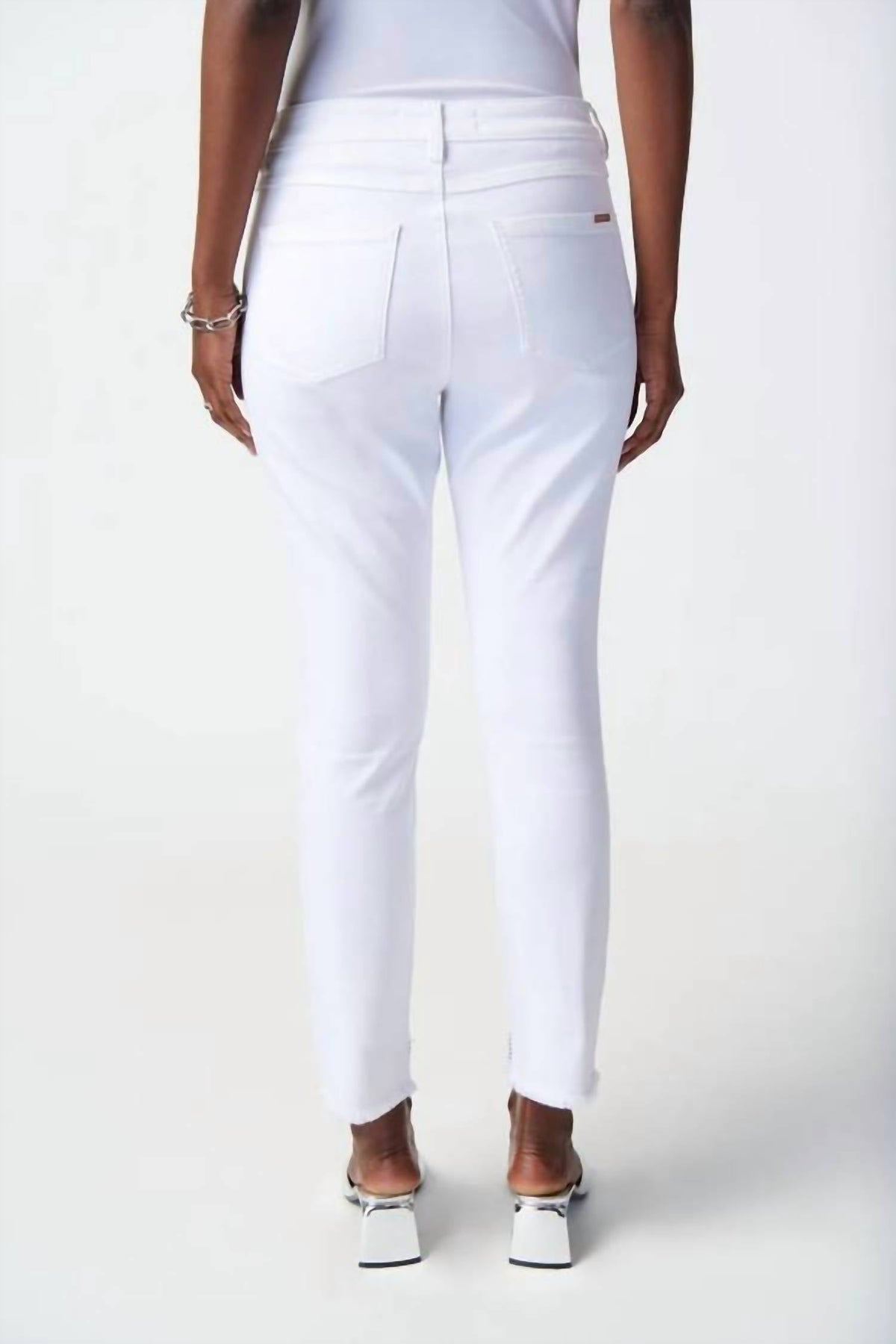 Jean color blanco