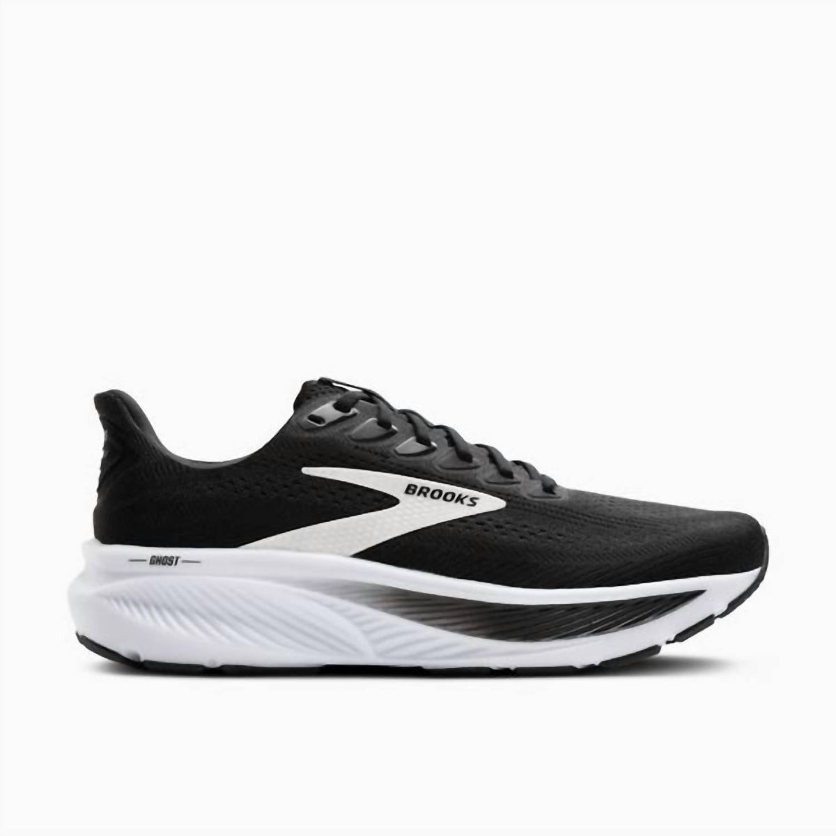 Tenis para correr de mujer color negro y blanco y gris