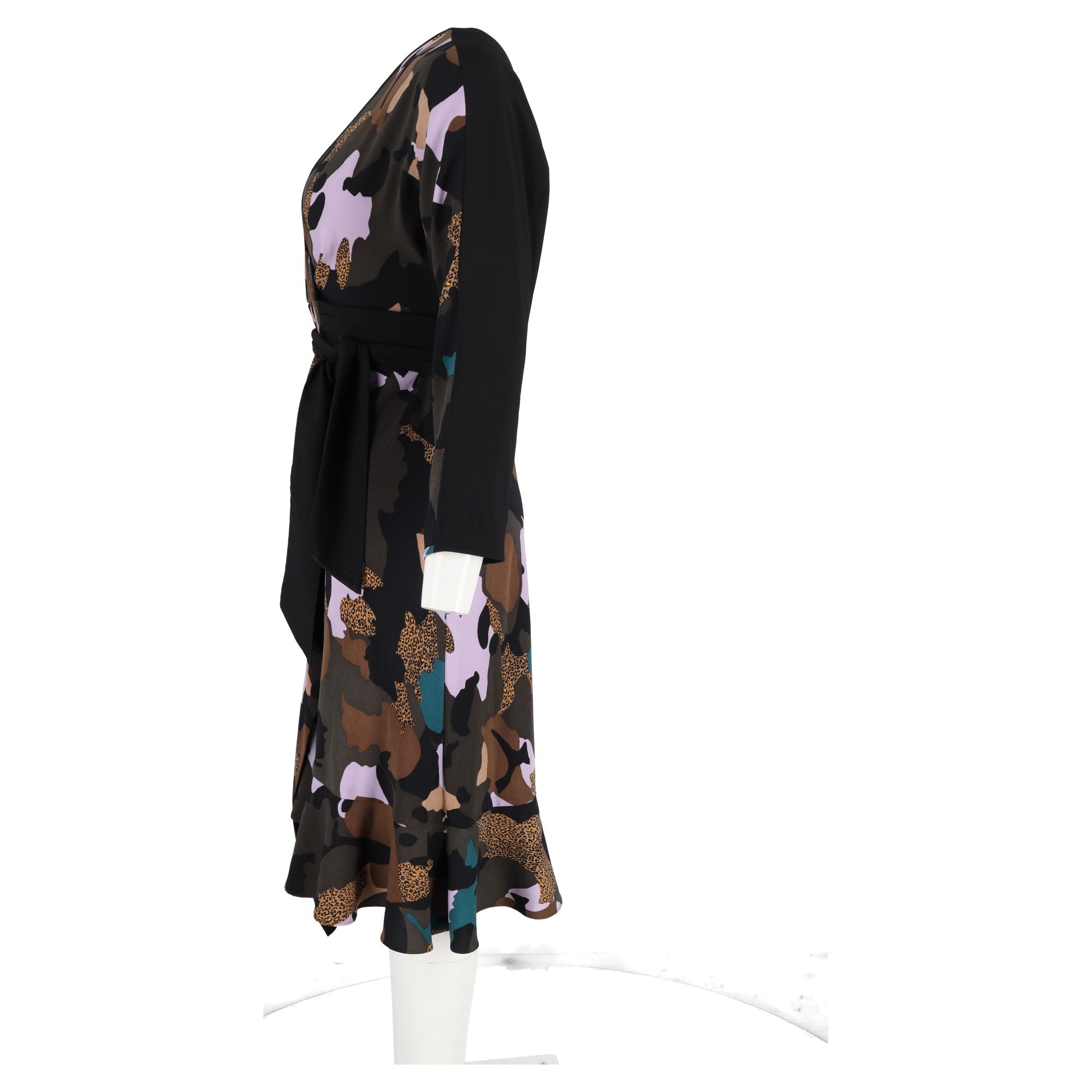 Vestido con estampado multicolor