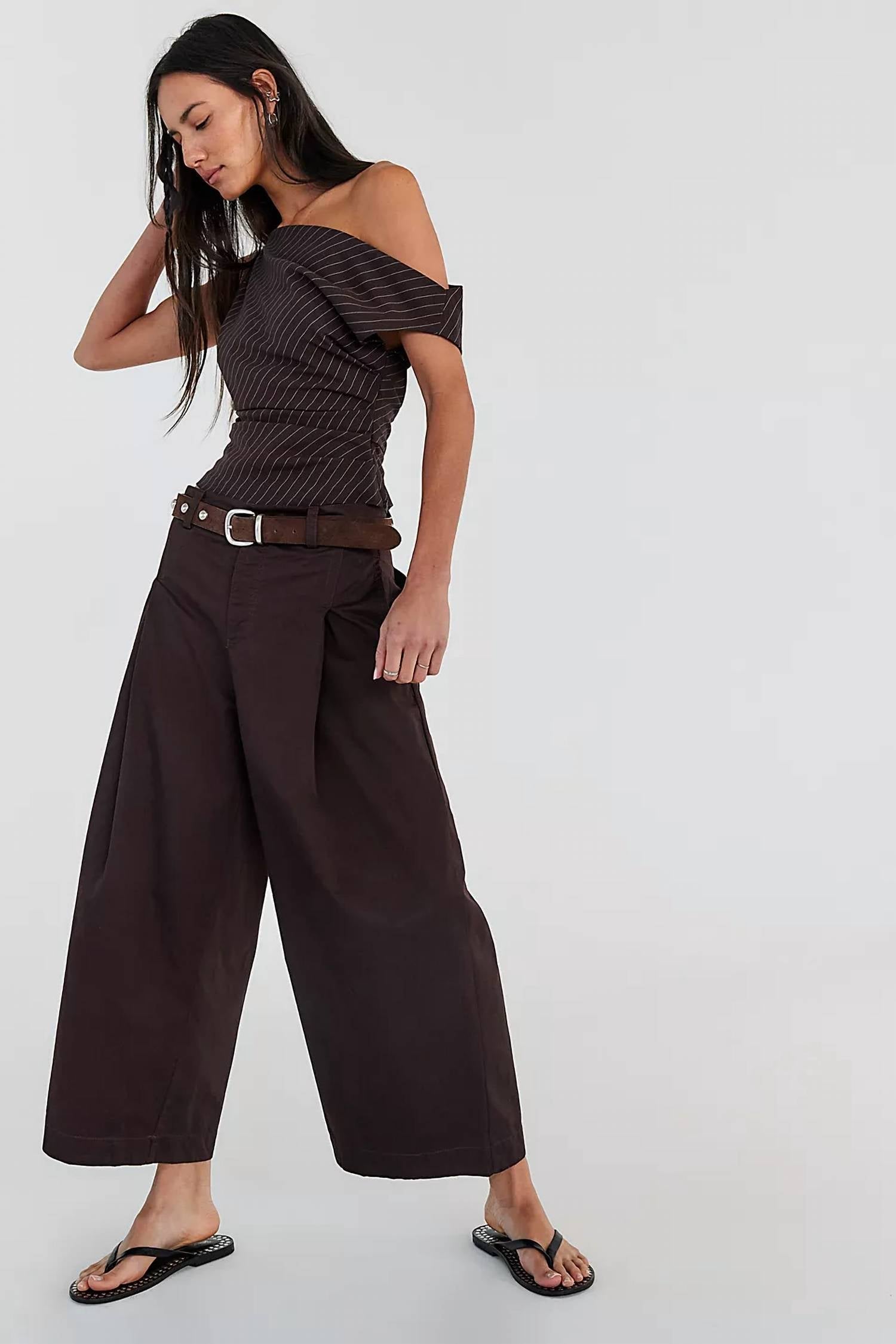 Pantalón de pierna ancha