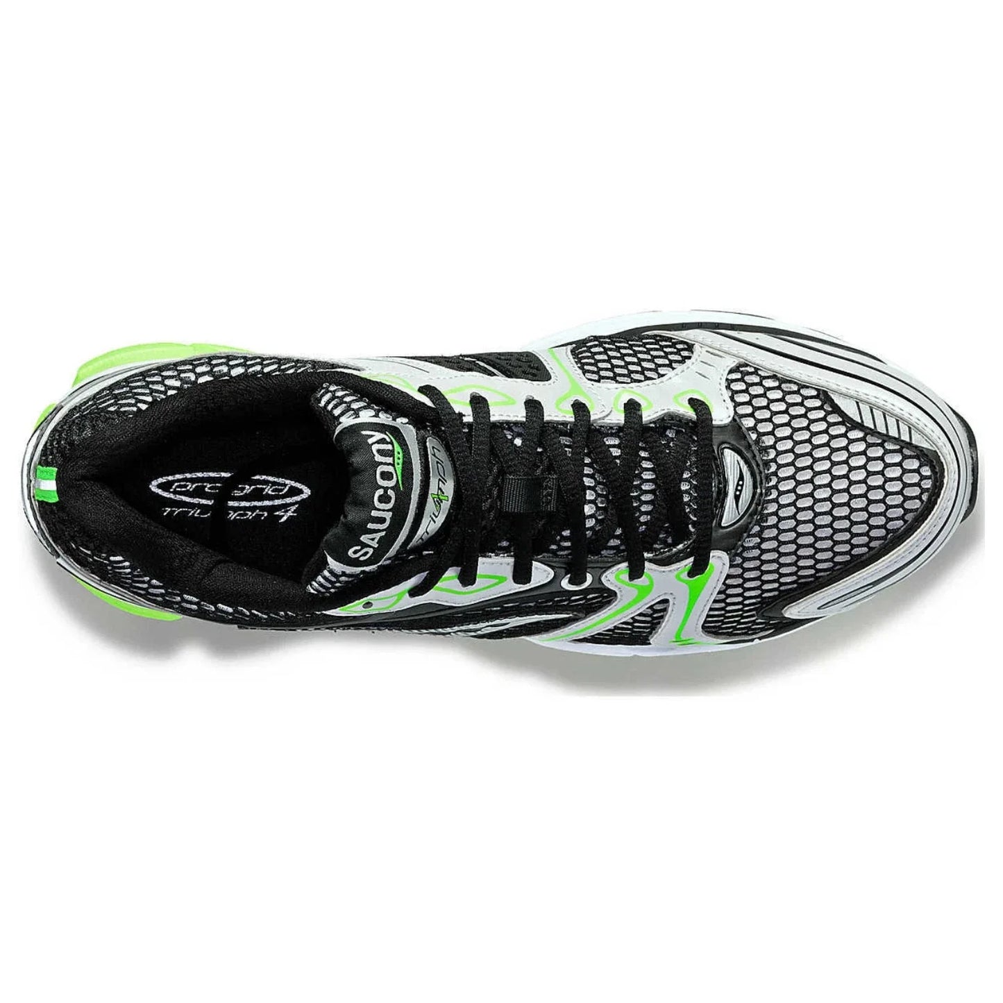 Tenis color negro y verde