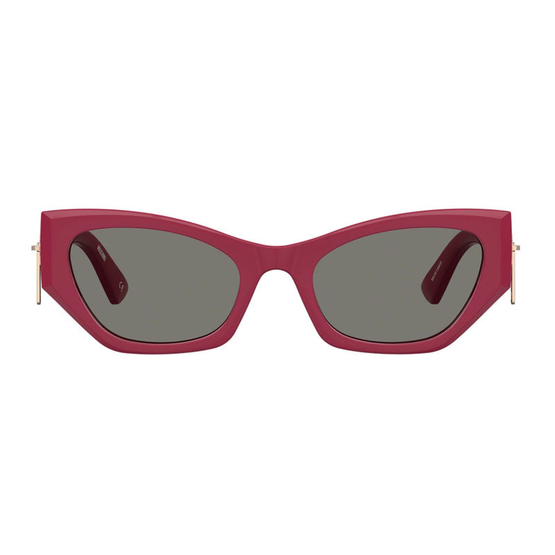 Gafas color gris y rojo