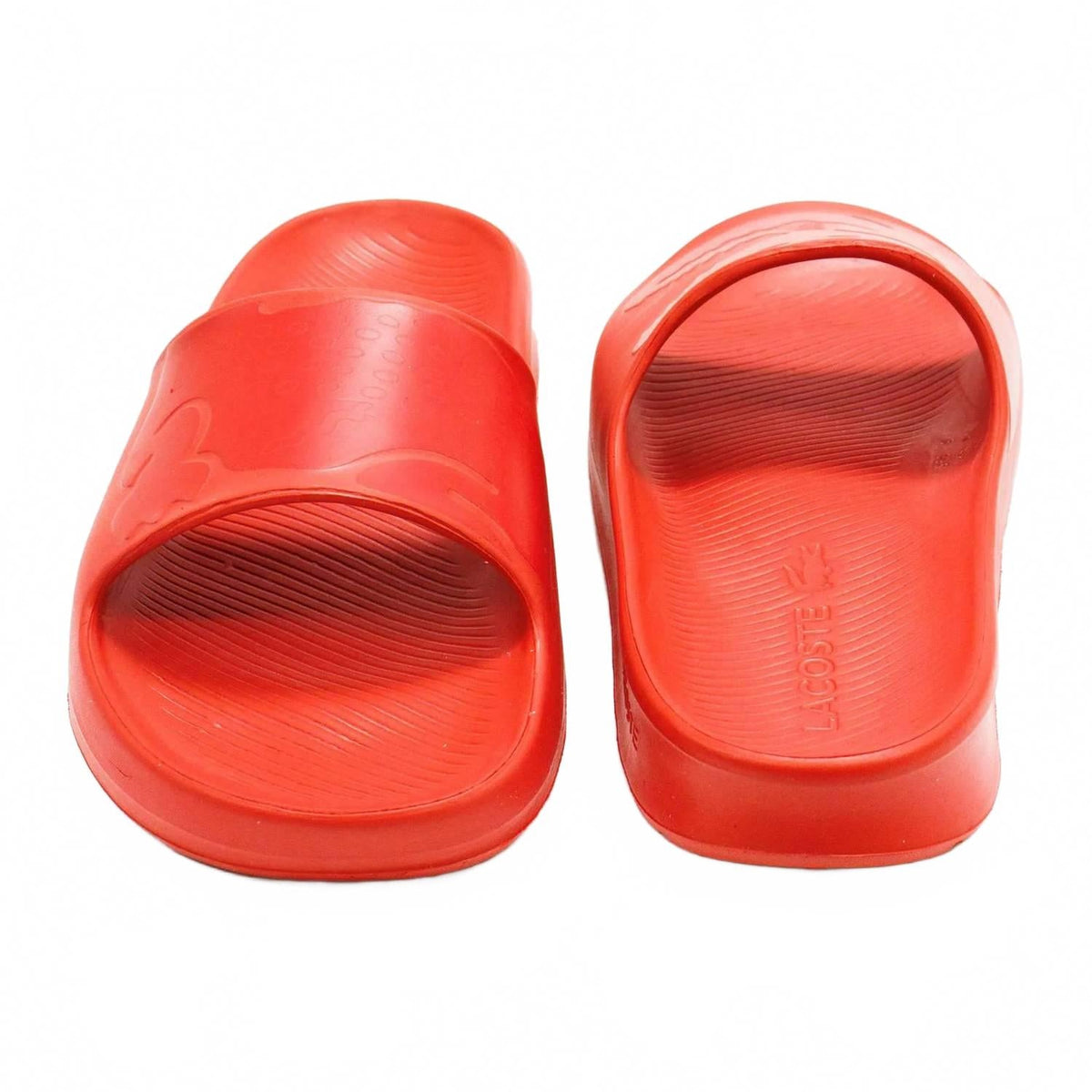 Sandalias de hombre color rojo