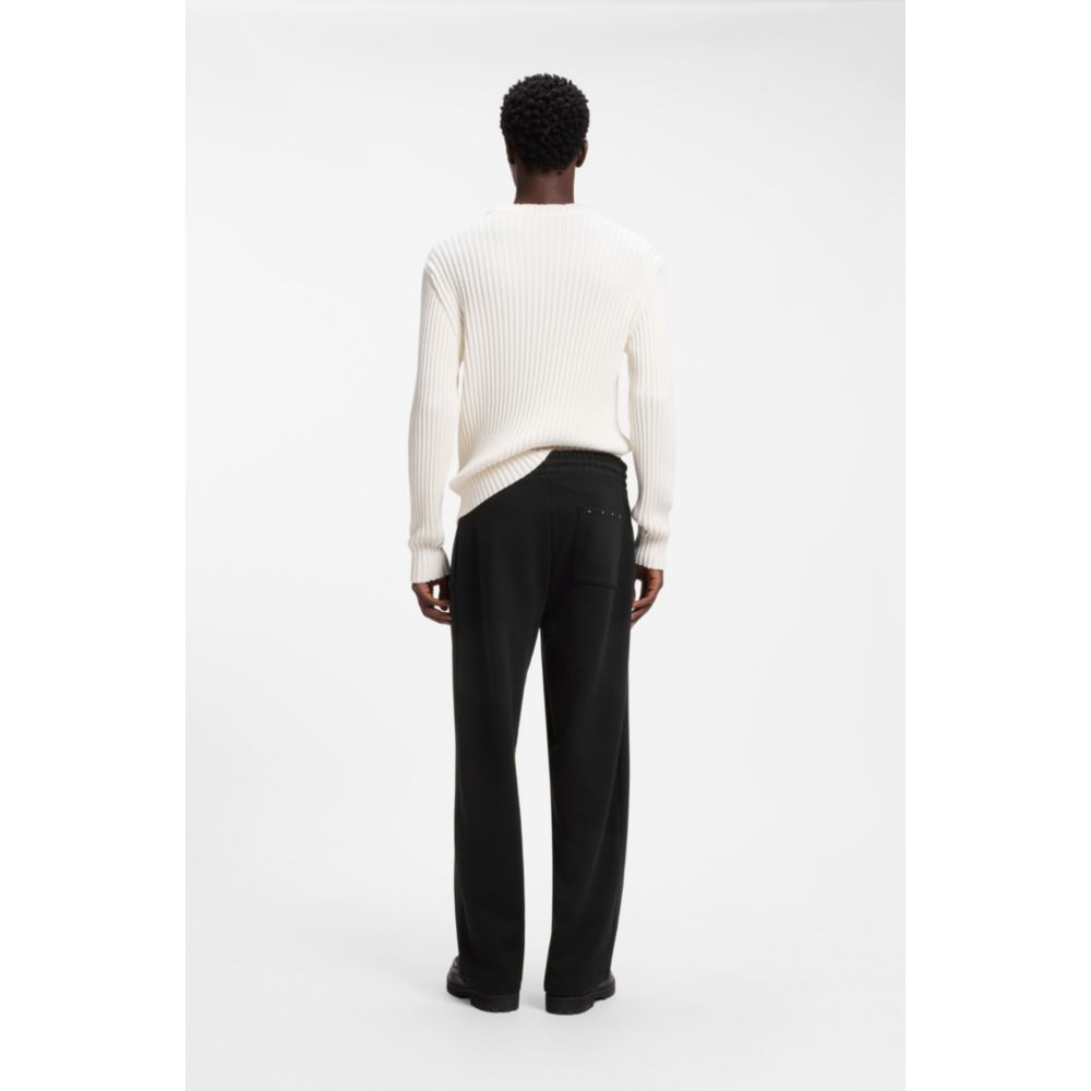 Pantalón deportivo de algodón de corte amplio