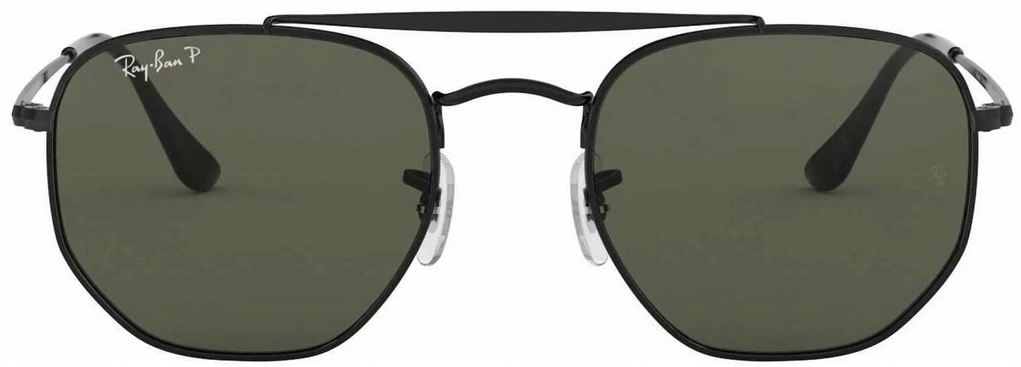 Gafas de sol unisex con lentes polarizados color negro y verde