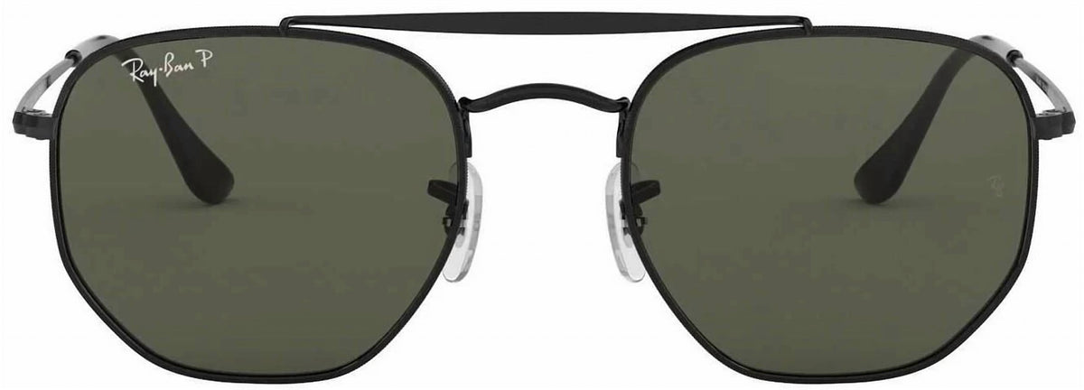 Gafas de sol unisex con lentes polarizados color negro y verde