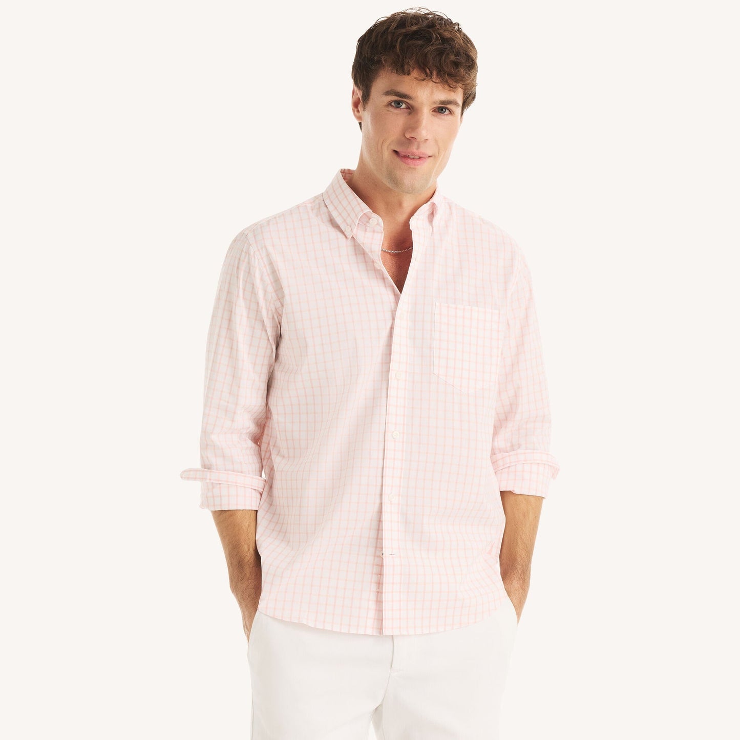 Camisa de hombre a cuadros