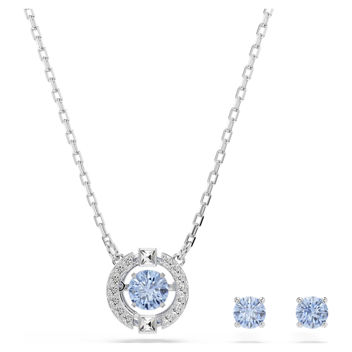 Set de joyería color azul