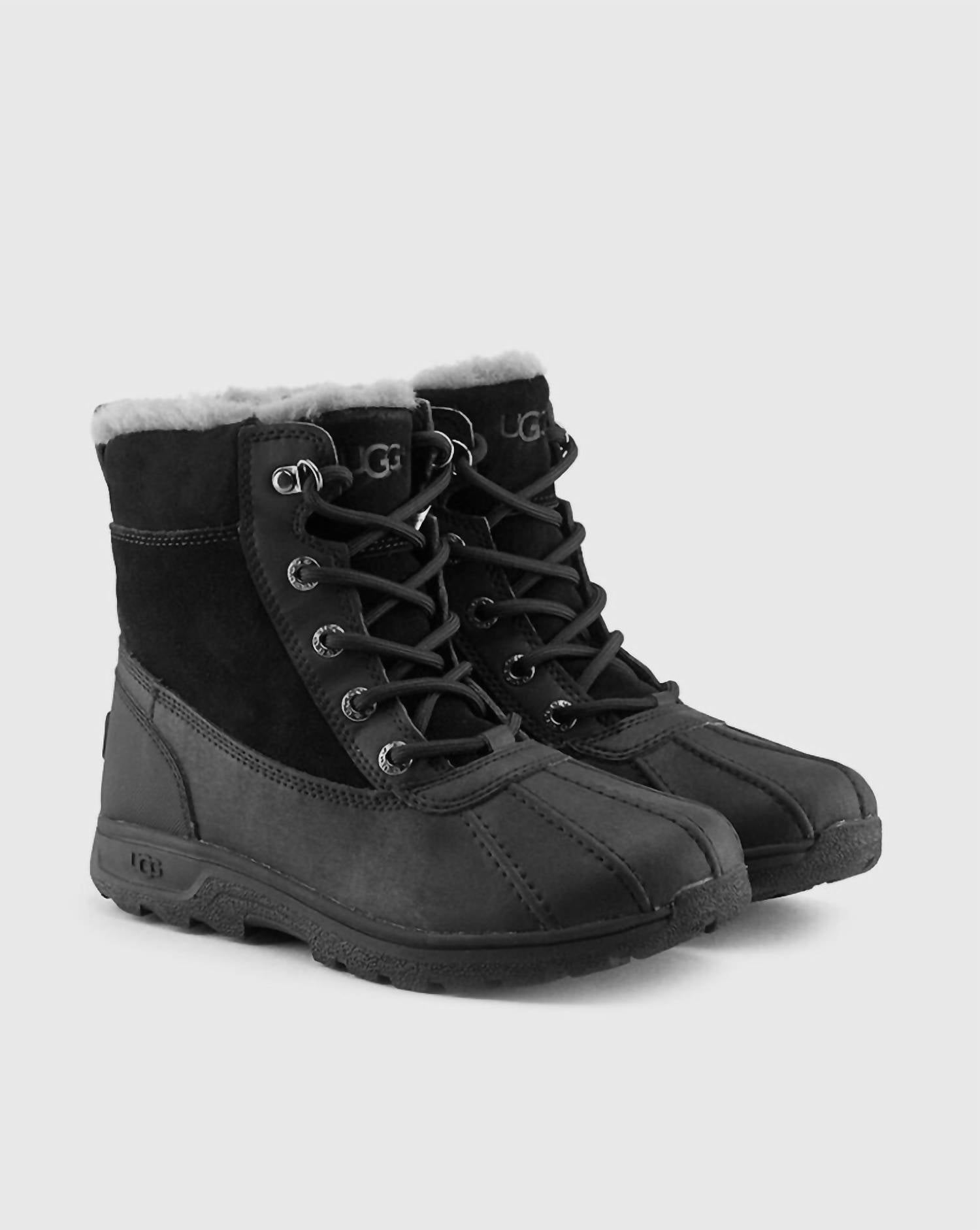 Botas para niño color negro