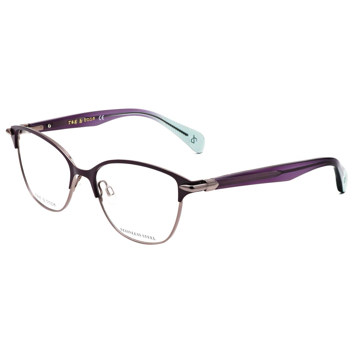 Montura para gafas de mujer 52 mm color violeta