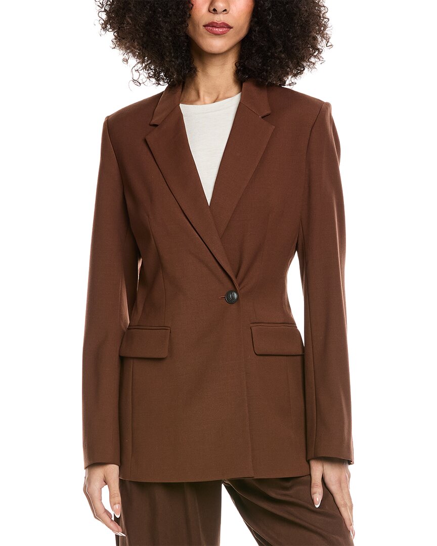 Blazer de mezcla de lana