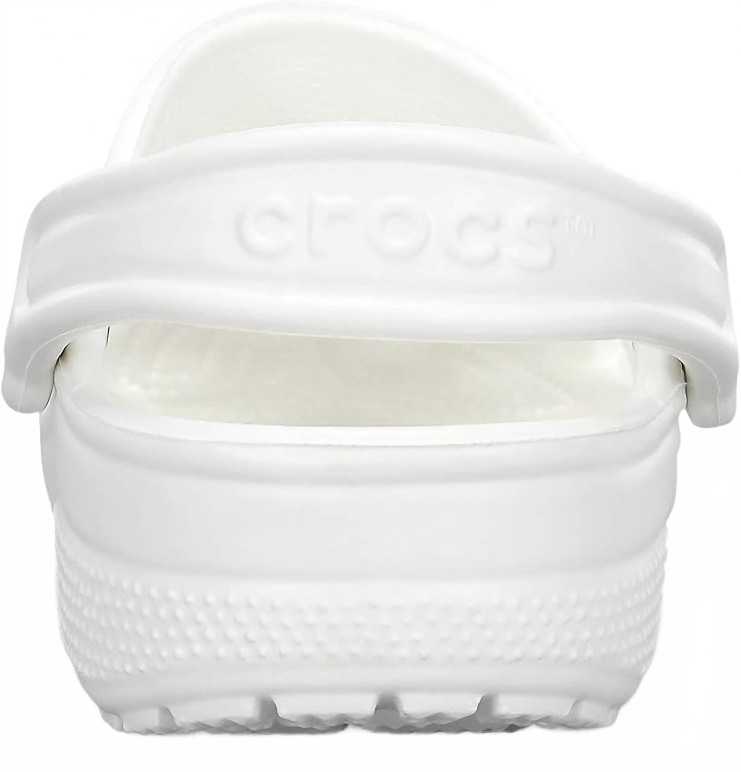 Zuecos de hombre color blanco