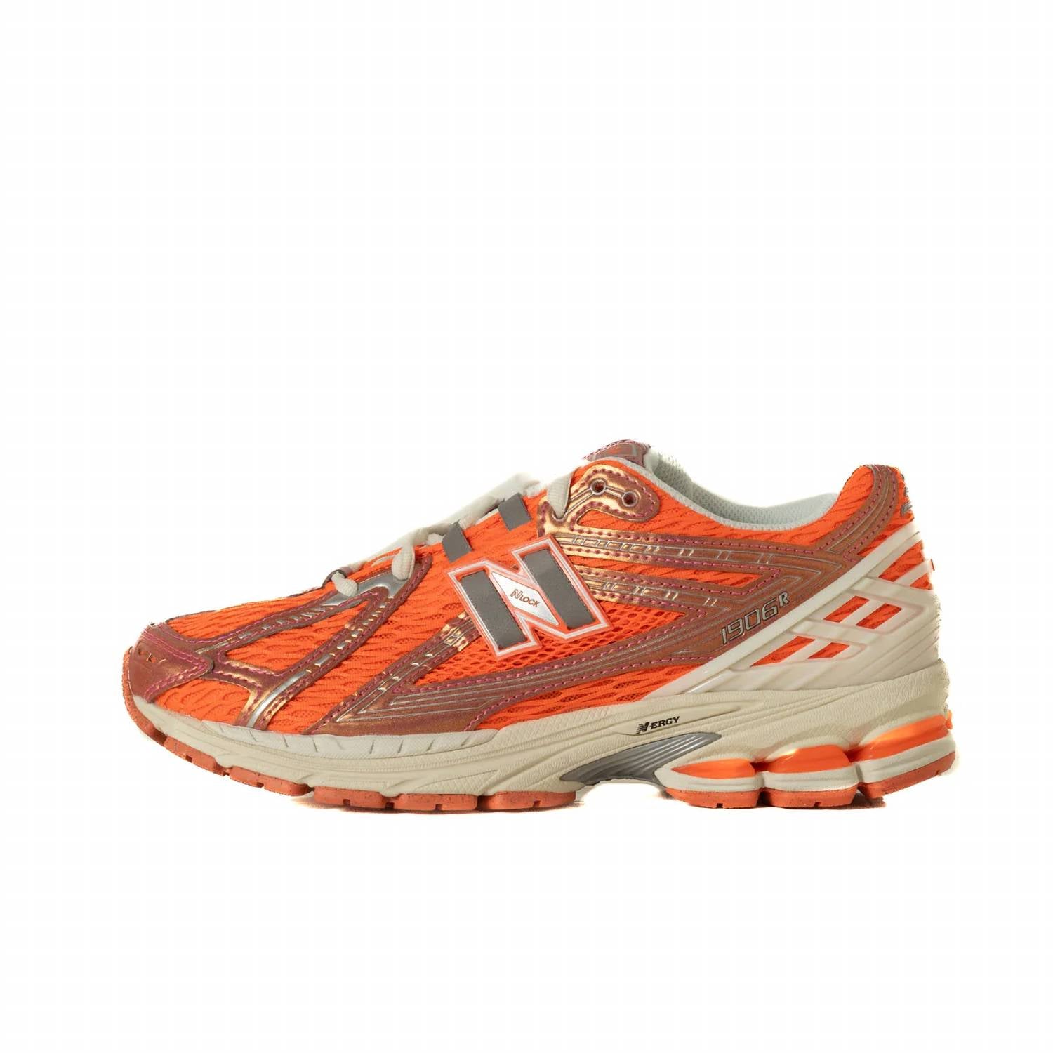 Tenis unisex color rosado y naranja
