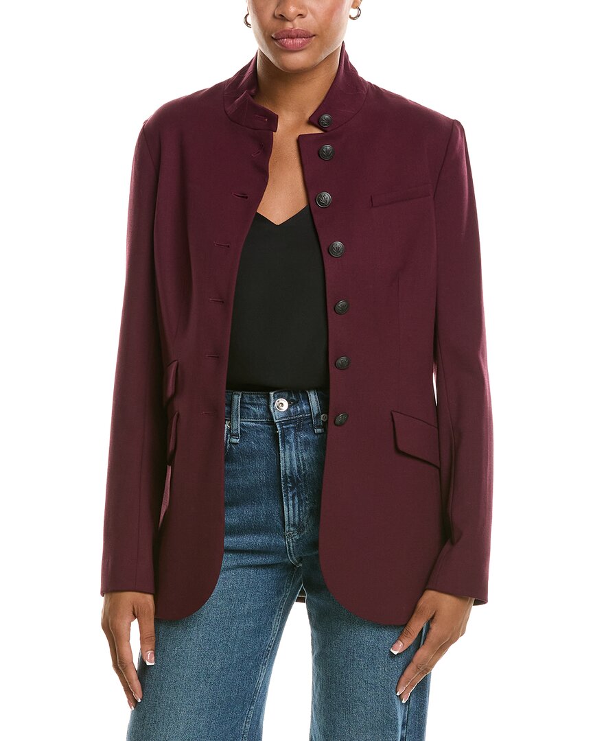 Blazer de mezcla de lana