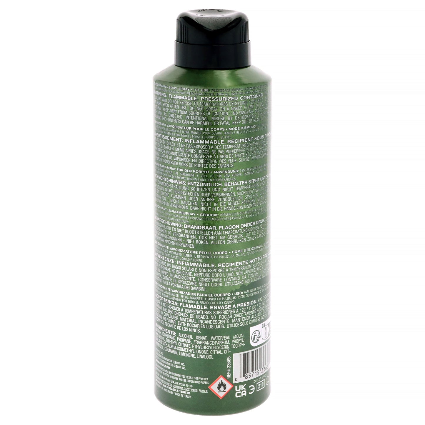 Bruma corporal de hombre 6 oz