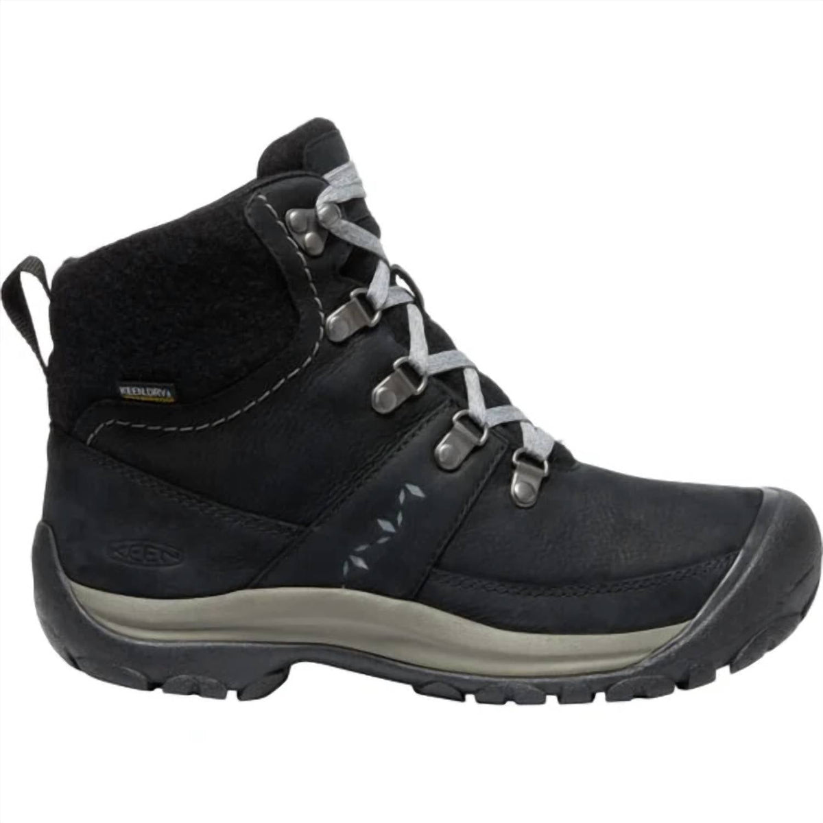 Botas de mujer impermeables color negro y gris