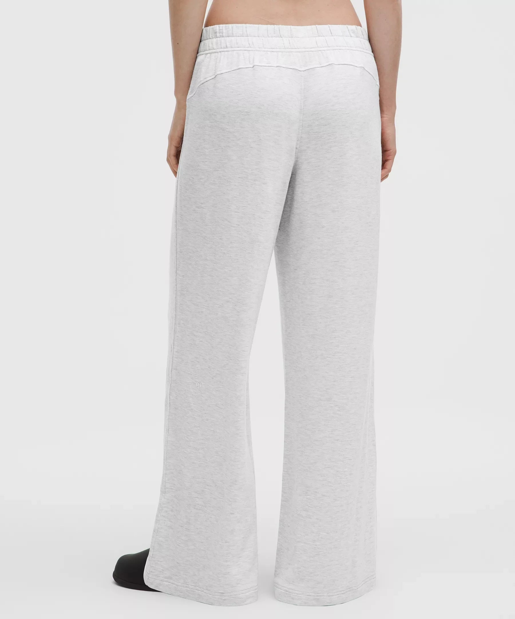 Pantalón de pierna ancha de tiro medio