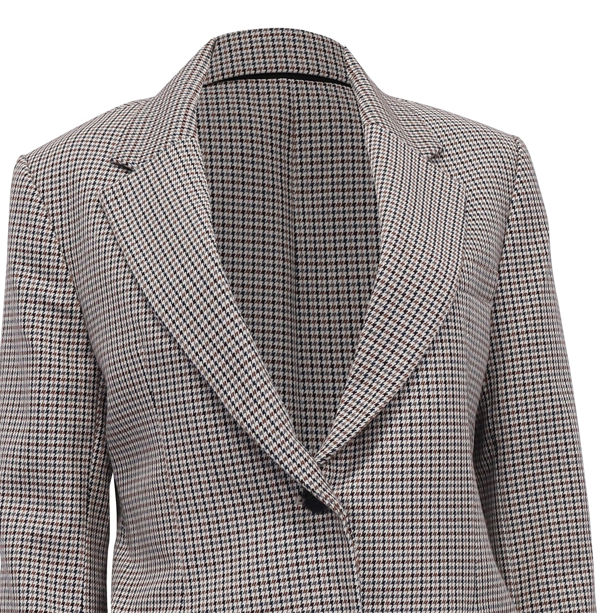 Blazer de algodón multicolor