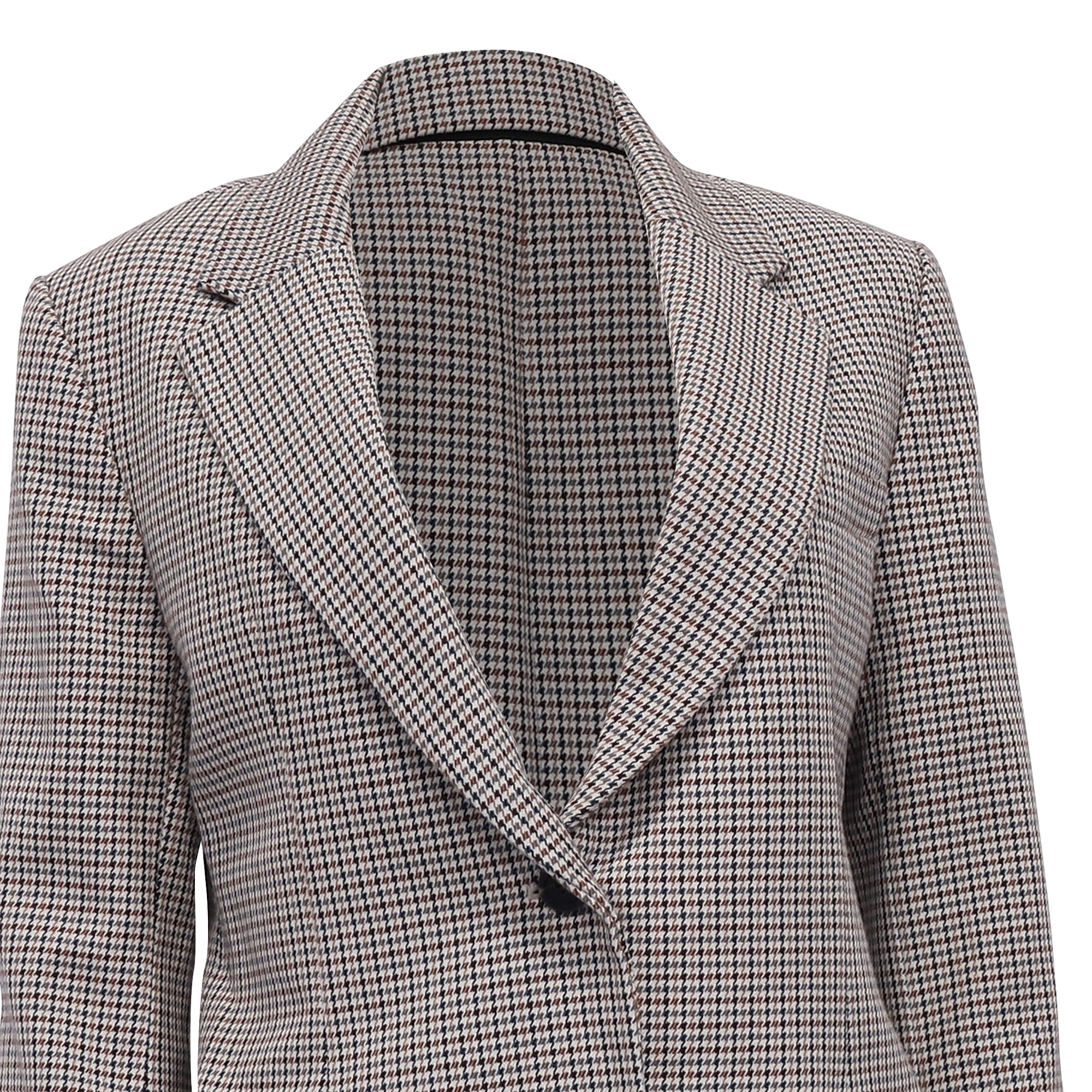 Blazer de algodón multicolor