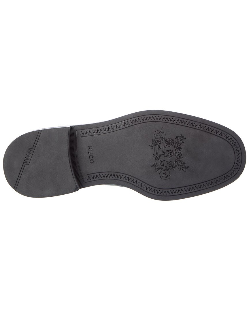 Zapatos de cordones de cuero