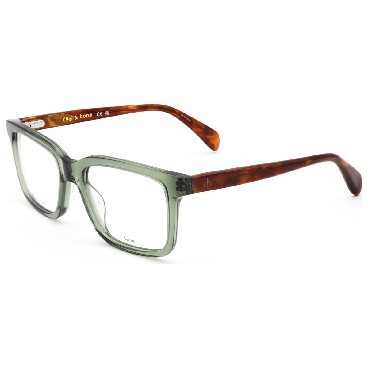 Montura para gafas de hombre 53 mm color verde