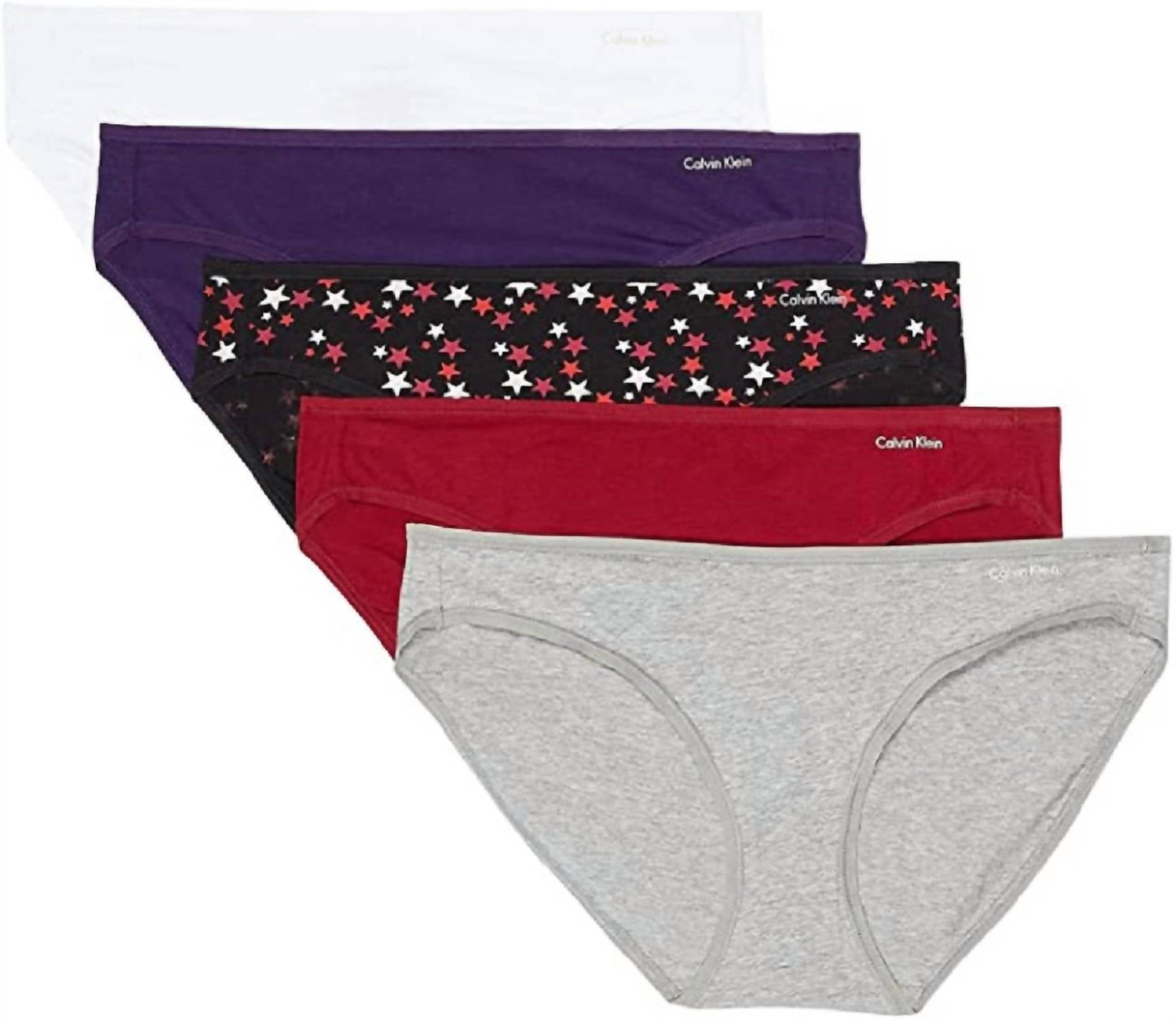 Bikini de mujer (5 unidades) color negro y gris y violeta