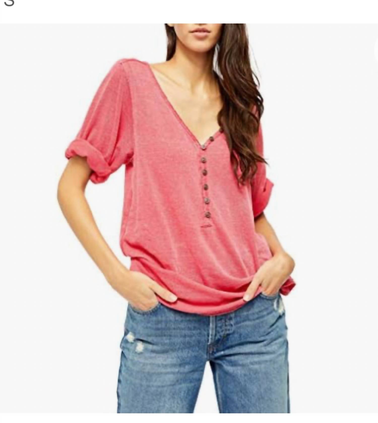 Camiseta con botones