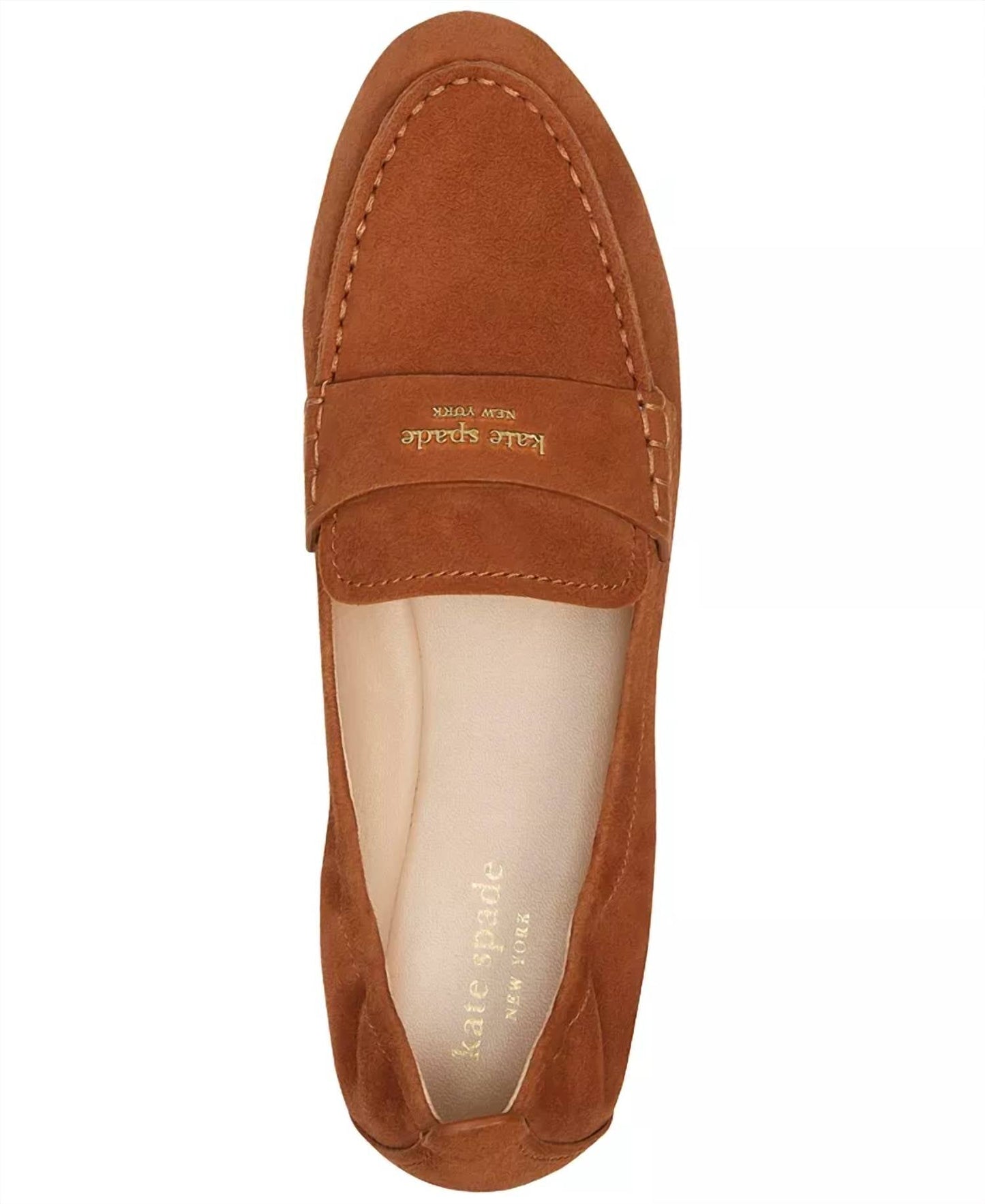 Mocasines de mujer de gamuza
