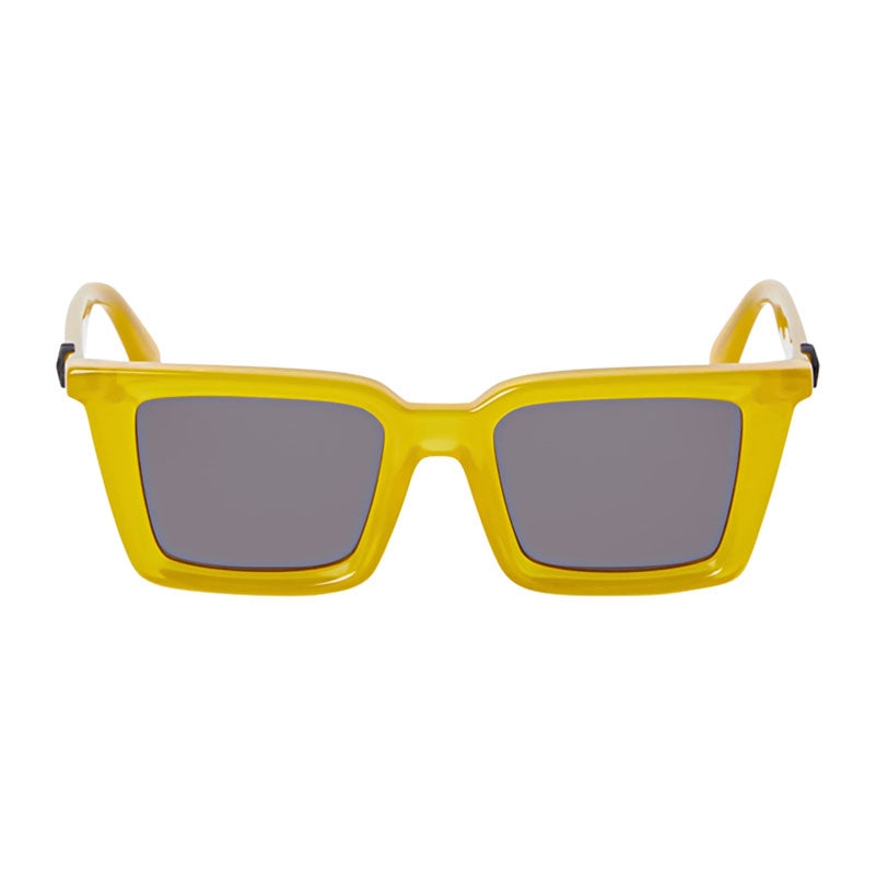 Gafas color gris oscuro y amarillo