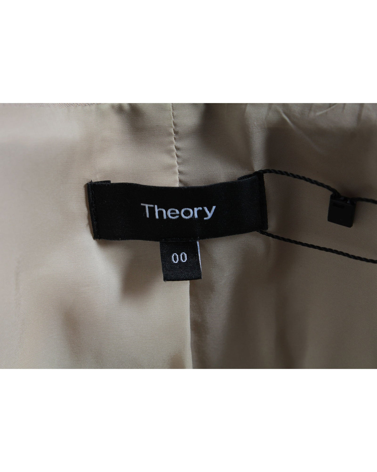 Blazer de lana color beige