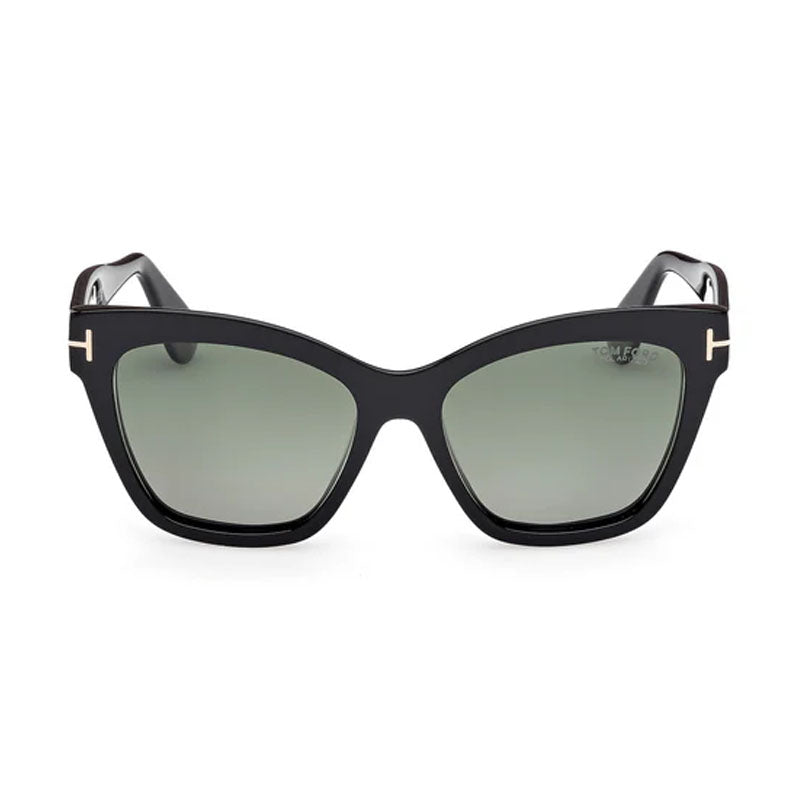 Gafas con lentes polarizados color negro y verde