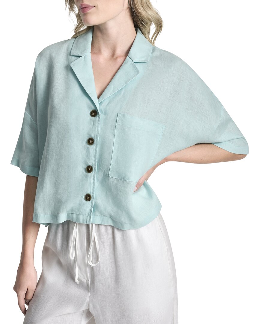 DKNY de Lino con Cuello