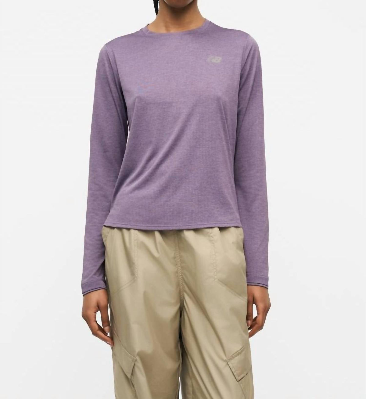 Top color violeta